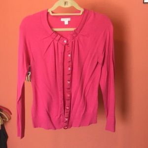 New York & Company cardigan size M pink color.